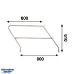 14-PPK800-Stainless-Steel-Pulpit-measure