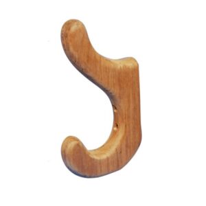 Solid Teak Coat Hook