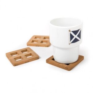 Solid Teak Coasters (Set of 4)