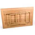 Solid-Teak-Folding-Table-Un-Oiled-Decking-Folded