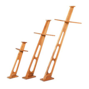 Solid Teak Powerboat Masts