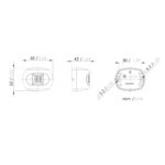 S34 LED Stern Drawing