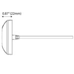 Ocean LED Underwater Light - X4 Series Dimensions 2