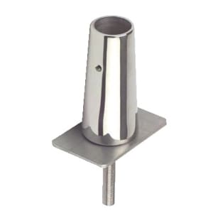 90 Degree Rail Socket with Backing Plate