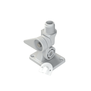 Fold Down Mount for SeaMaster Antennas - White