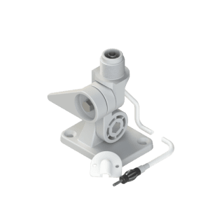 AM/FM Fold Down Mount - White