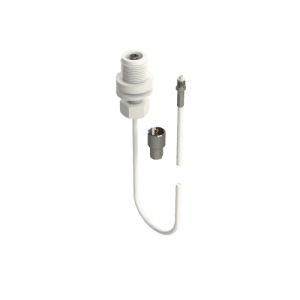 Pacific Aerials VHF/Cellular Through Deck Mount for SeaMaster Pro Antennas - White