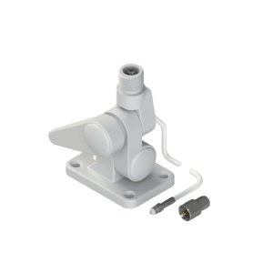VHF/Cellular Fold Down Mount - Heavy Duty - White