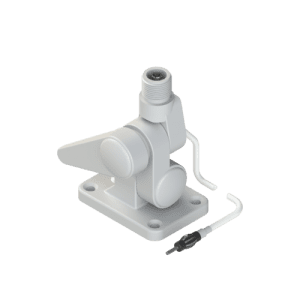 AM/FM Fold Down Mount - Heavy Duty - White
