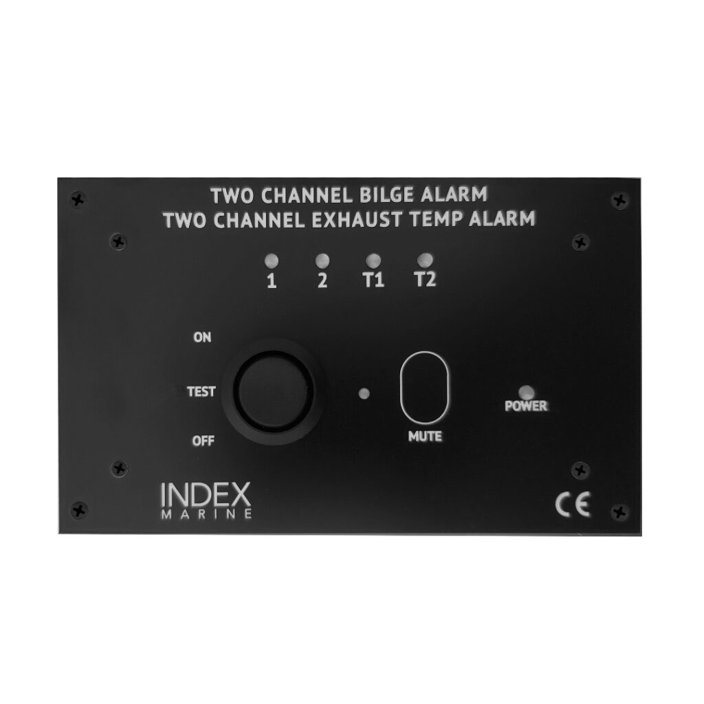 Bilge Alarm with Two Channel Exhaust Alarm