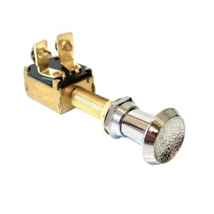 Chrome Brass Push/Pull Switch