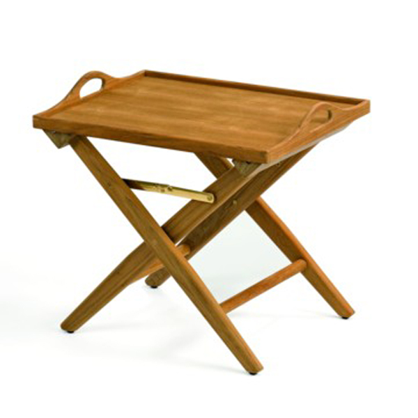 Solid Teak Trays for Directors Stool