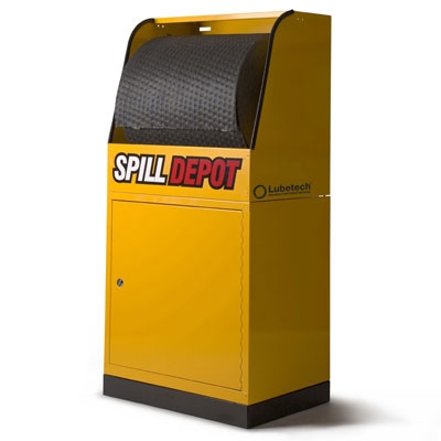 Spill Depot with Cupboard - Single