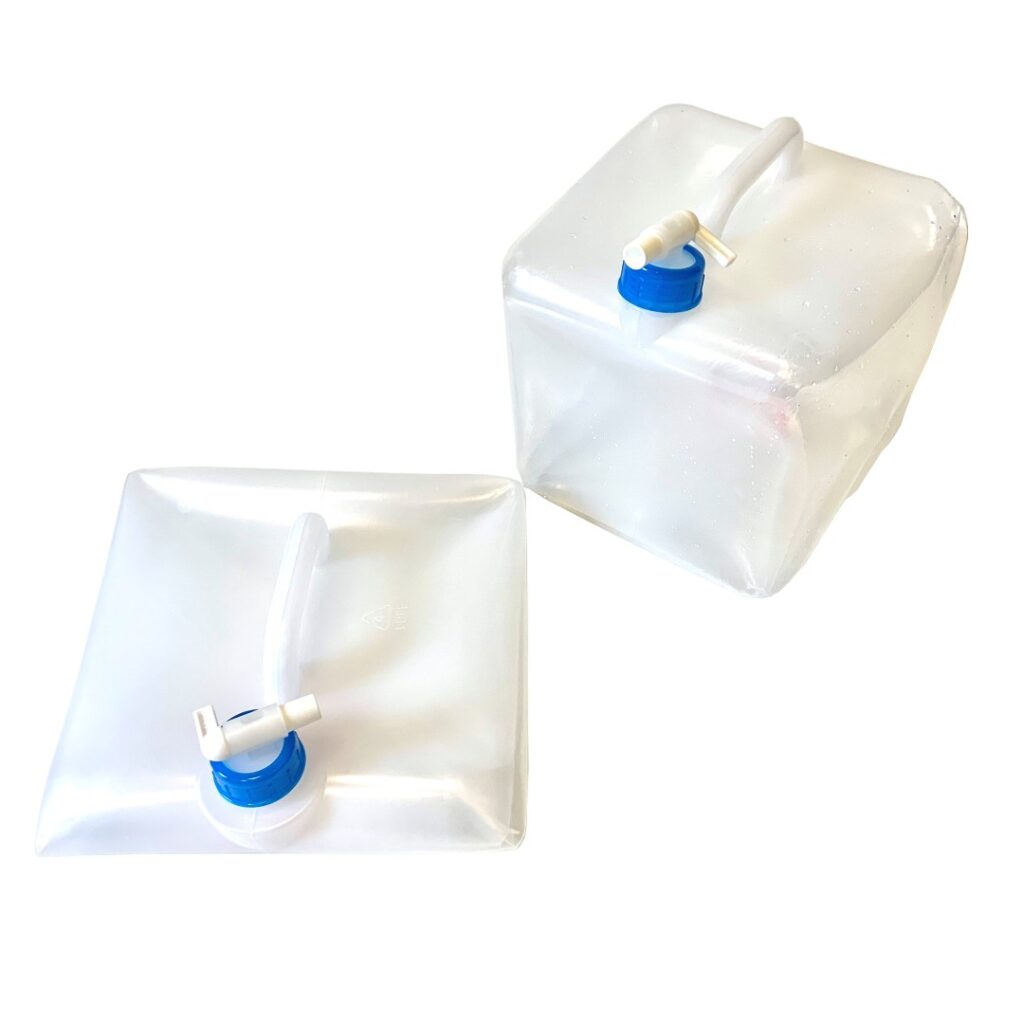 Fold Flat Collapsible Water Containers