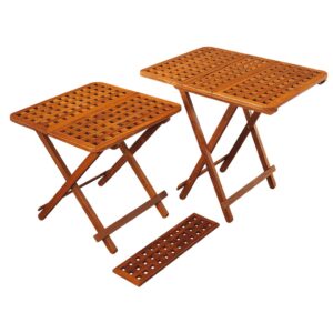 Solid Teak Folding Table - Southampton (60 x 60cm)