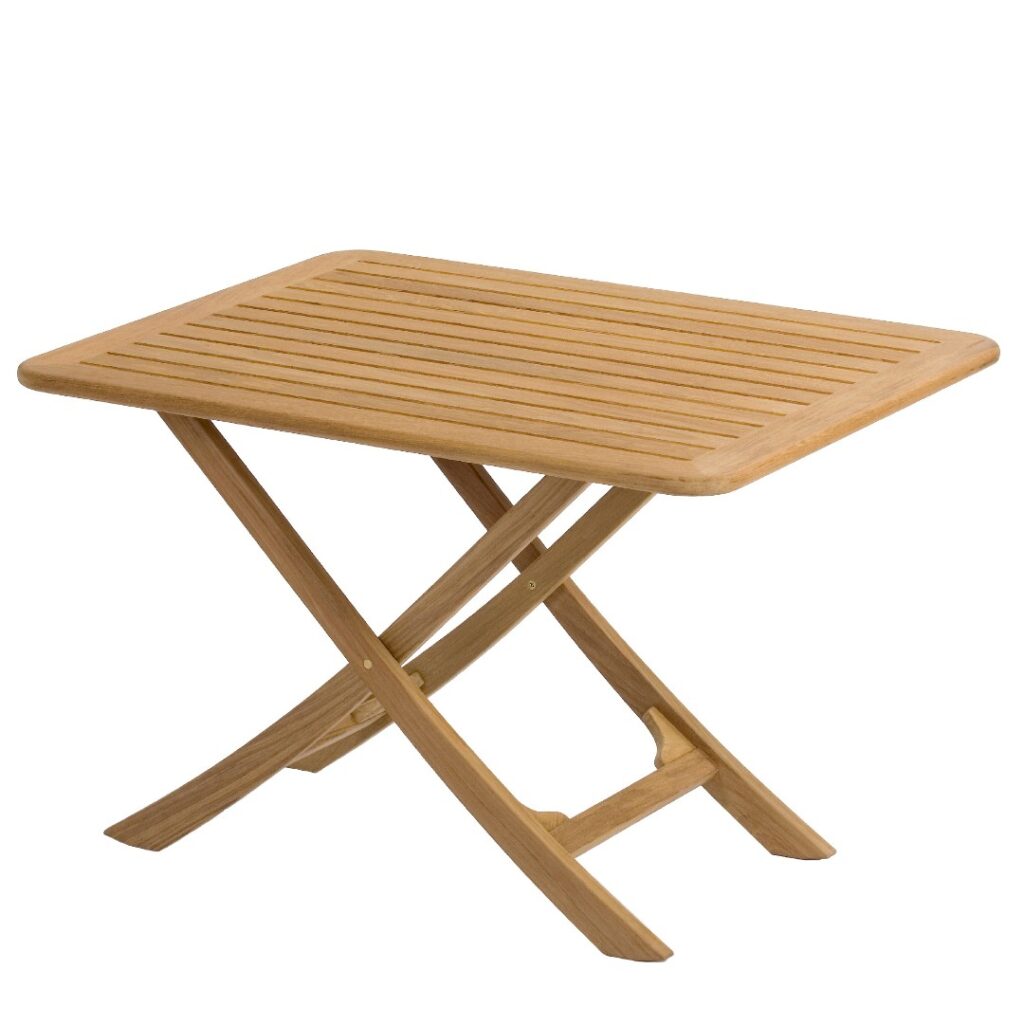 Solid Teak Folding Table - Bretagne (110 x 70cm)