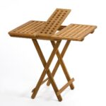 Solid-Teak-Folding-Table-with-Insert-Un-oiled-Southampton