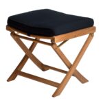 Solid-Teak-Footstool-with-Navy-Cushion