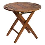 Solid-Teak-Side-Table-Oiled-Round-Butlers-3