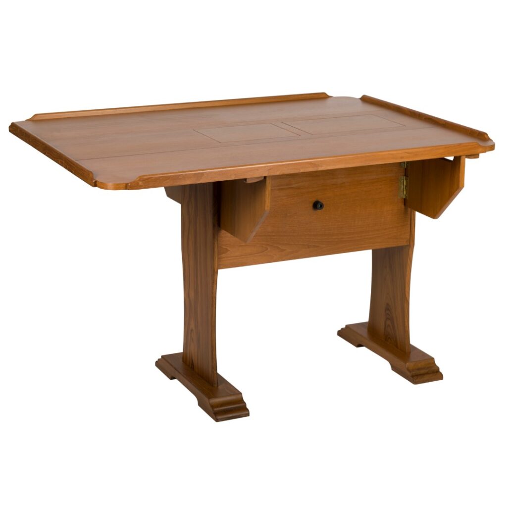 Solid Teak Traditional Table - Commodore (112 x 84cm)
