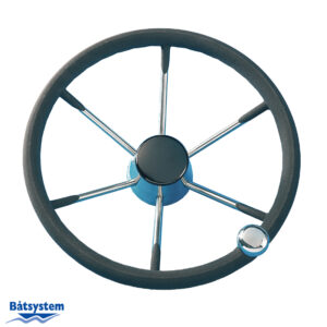 Stainless Steel Steering Wheel with Rubber Cover