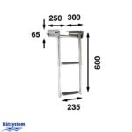 bkt72-250-Stainless-Steel-Telescopic-Ladder-Measure