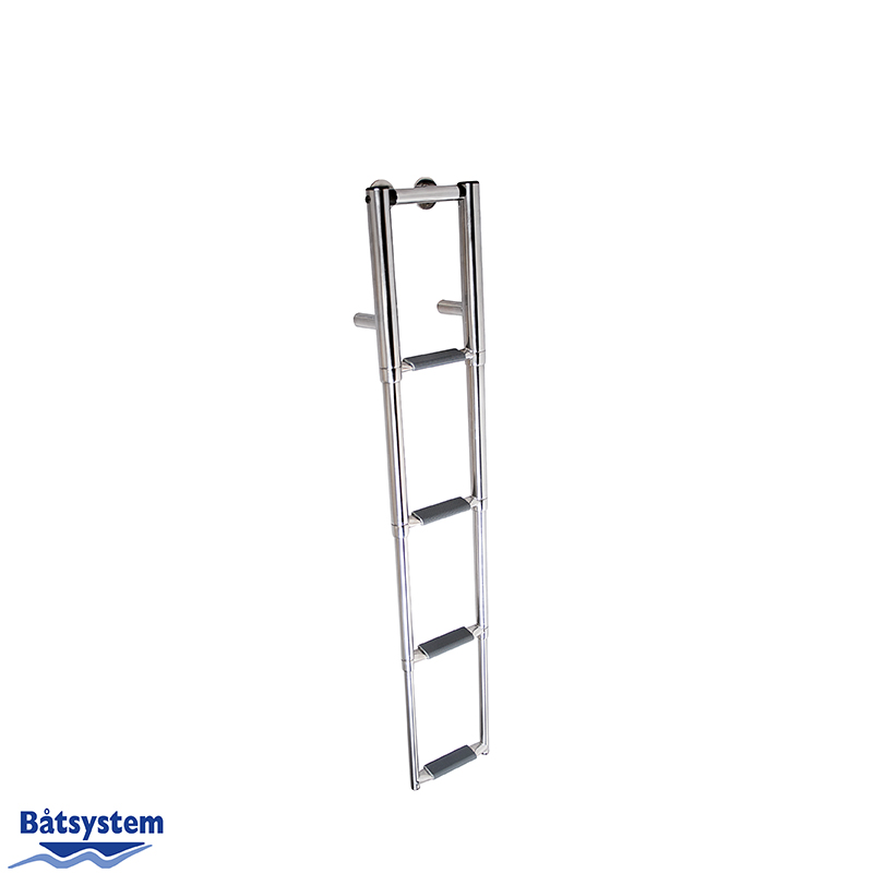 Telescopic 4 Step Safety Ladder
