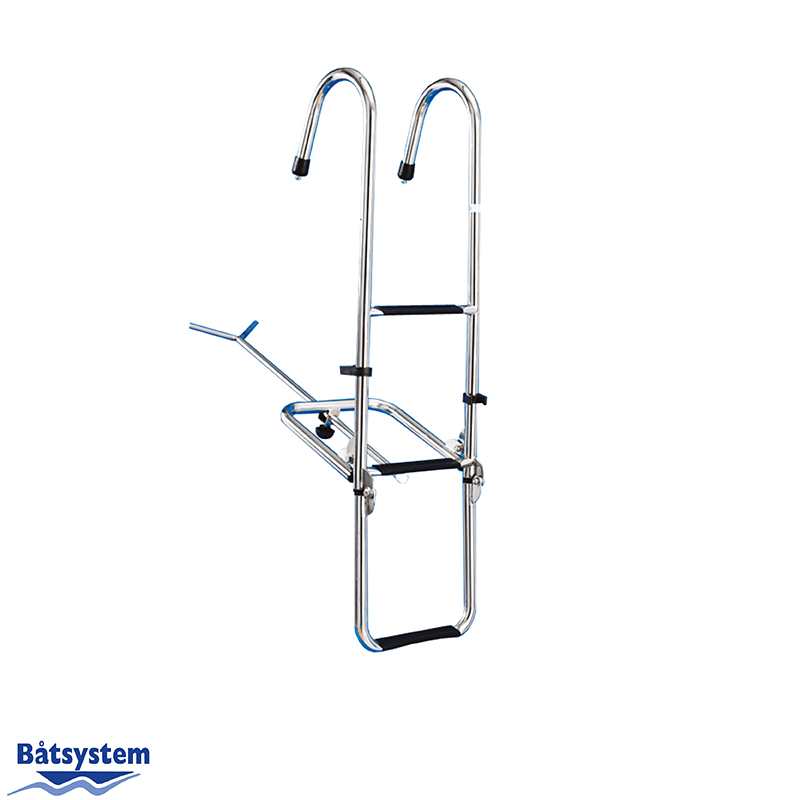 Stainless Steel 3 Step Bow Ladder